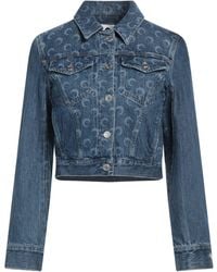 Marine Serre - Denim Outerwear Cotton - Lyst