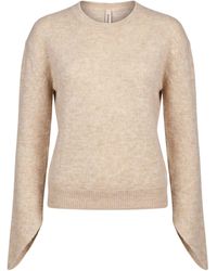 Giorgio Brato - Sand Sweater Alpaca Wool, Polyamide, Wool - Lyst
