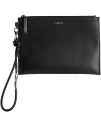 Lanvin - Handbag Calfskin, Brass - Lyst