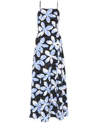Armani Exchange Long Dress - Blue