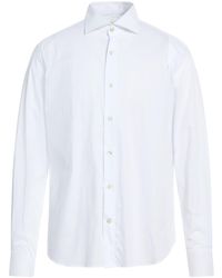 Giannetto Portofino - Shirt Cotton, Polyester, Elastane - Lyst