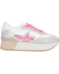 Liu Jo - Fuchsia Sneakers Textile Fibers, Leather - Lyst