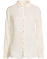 120% Lino - Ivory Shirt Linen - Lyst