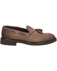 Doucal's - Khaki Loafers Leather - Lyst