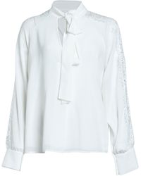 Kaos - Top Polyester - Lyst