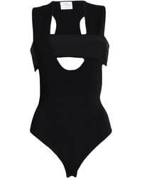 Courreges - Bodysuit Viscose, Polyester - Lyst