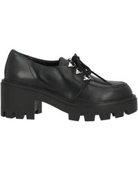 SCHUTZ SHOES - Lace-Up Shoes Leather - Lyst