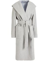 Diana Gallesi - Light Coat Virgin Wool, Polyamide, Cashmere - Lyst