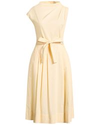 Peserico - Midi Dress Cotton, Elastane - Lyst