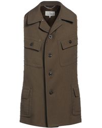 MM6 by Maison Martin Margiela - Military Tailored Vest Wool - Lyst