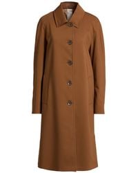 Chiarulli - Overcoat & Trench Coat Cotton, Polyester, Elastane - Lyst