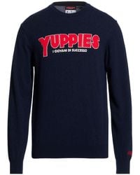 MC2 Saint Barth - Après-Ski Collection Midnight Sweater Wool, Viscose, Polyamide, Cashmere - Lyst