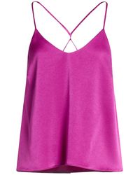 Marella - Fuchsia Top Triacetate, Polyester - Lyst