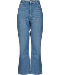 Sandro Denim Trousers - Blue