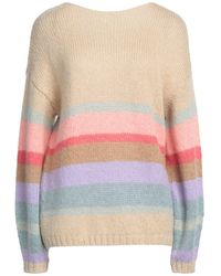 high neck knitted pullover