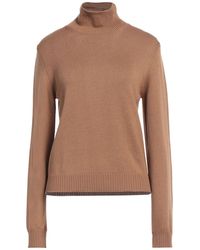 Ballantyne - Camel Turtleneck Wool - Lyst