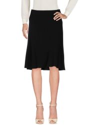 Patrizia Pepe Knielanger Rock - Schwarz