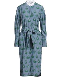 ODEEH - Midi Dress Cotton - Lyst