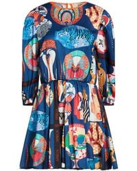 5 PROGRESS - Mini Dress Polyester - Lyst
