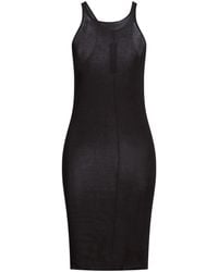 Rick Owens - Mini Dress Cotton - Lyst