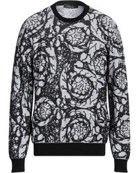 Versace - Khaki Sweater Virgin Wool, Cotton - Lyst