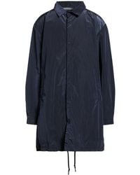 Herno - Laminar Midnight Overcoat & Trench Coat Polyamide, Polyurethane - Lyst