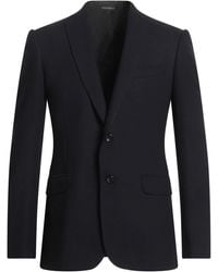 Emporio Armani - Blazer Virgin Wool, Viscose, Polyester, Elastane - Lyst