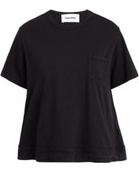 Hache - T-Shirt Cotton, Lyocell, Linen, Elastane - Lyst
