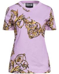 Versace Jeans Couture - T-Shirt Cotton - Lyst