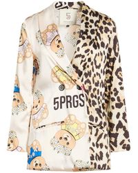 5 PROGRESS - Blazer Polyester - Lyst
