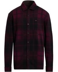 Harmont & Blaine - Burgundy Shirt Cotton - Lyst