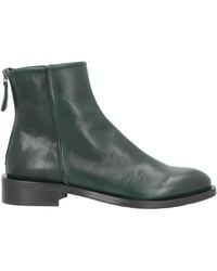 Zinda - Dark Ankle Boots Leather - Lyst