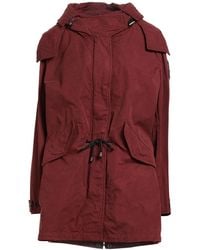 Historic - Overcoat & Trench Coat Cotton, Polyester, Nylon - Lyst