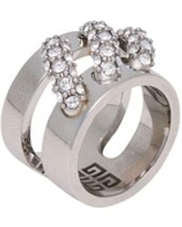 Givenchy - Ring Brass - Lyst