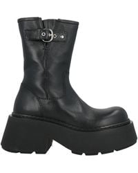 Vic Matié - Ankle Boots Leather - Lyst