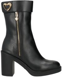 Love Moschino - Ankle Boots Leather - Lyst