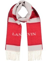 Lanvin - Scarf Virgin Wool - Lyst