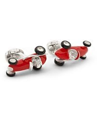 Deakin & Francis Cufflinks And Tie Clips - Red