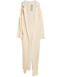 Rick Owens - Coat Cotton - Lyst
