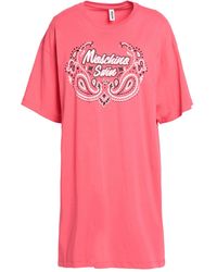 Moschino - Coral Cover-Up Cotton, Elastane - Lyst
