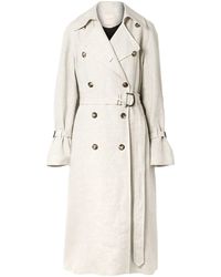 ROKSANDA Lange Jacke - Grau