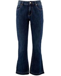 Damen Bekleidung Jeans Jeans mit gerader Passform RED Valentino Denim Andere materialien jeans in Blau 