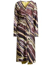 Maliparmi - Midi Dress Polyester, Elastane - Lyst