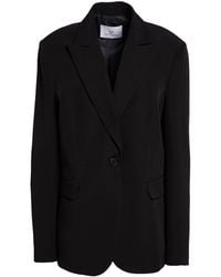 White Wise - Blazer Polyester, Elastic Fibres - Lyst