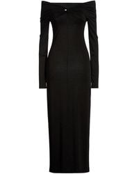 Ottod'Ame - Midi Dress Viscose, Polyester, Polyamide, Elastane - Lyst