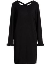 Ichi - Mini Dress Ecovero Viscose, Polyester, Nylon - Lyst