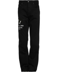 Amiri - Jeans Cotton, Ovine Leather - Lyst