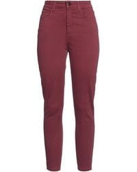 Jijil - Burgundy Jeans Cotton, Elastane - Lyst