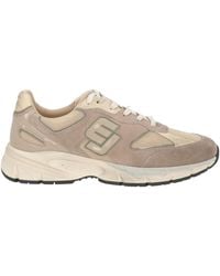 ENTERPRISE JAPAN - Sneakers Cow Leather, Calfskin, Textile Fibers - Lyst