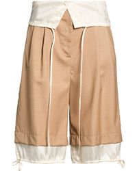 Erika Cavallini Semi Couture - Light Shorts & Bermuda Shorts Virgin Wool, Viscose - Lyst